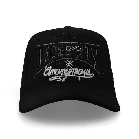 Gorra JC Hats Anonymous Celebrity Negra Unitalla