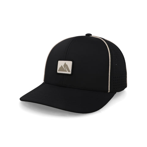 Gorra Sierra Madre Dad Cap 6 Panel Negro Antracita Unitalla