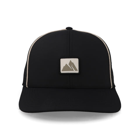 Gorra Sierra Madre Dad Cap 6 Panel Negro Antracita Unitalla