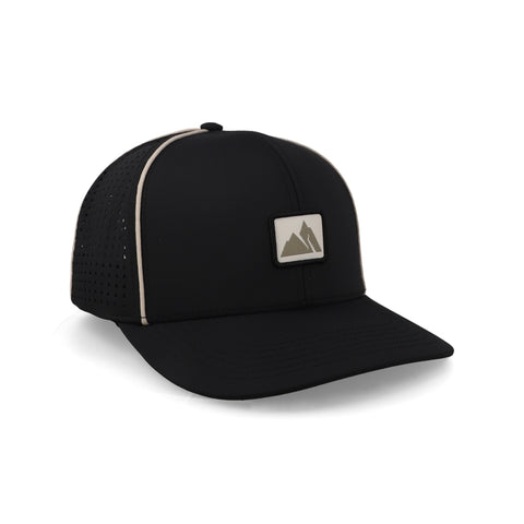 Gorra Sierra Madre Dad Cap 6 Panel Negro Antracita Unitalla