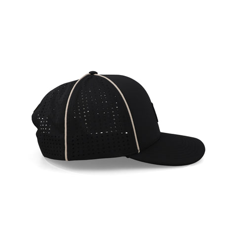 Gorra Sierra Madre Dad Cap 6 Panel Negro Antracita Unitalla