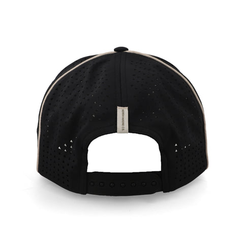 Gorra Sierra Madre Dad Cap 6 Panel Negro Antracita Unitalla