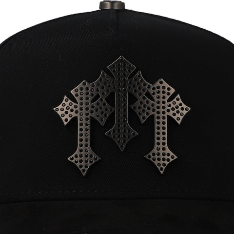Gorra Barbas Hats Chrome Negra Unitalla
