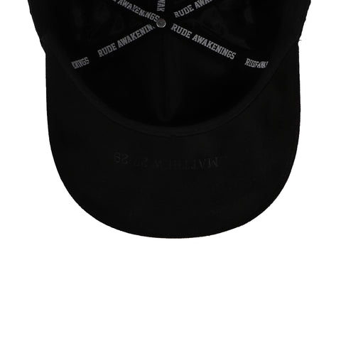 Gorra Rude Awakenings Triple Negro Crystals Negro Unitalla