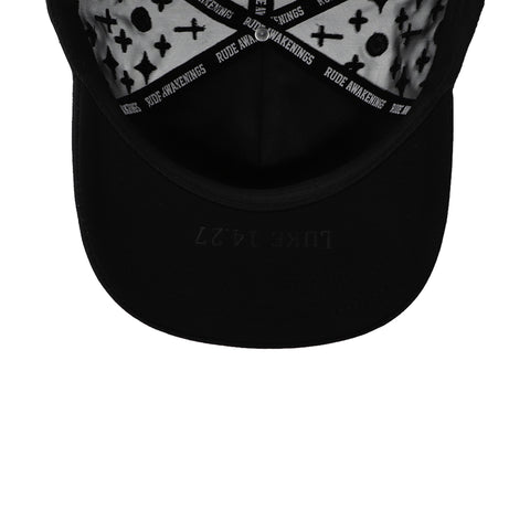 Gorra Rude Awakenings LALA Clásica Negra Unitalla