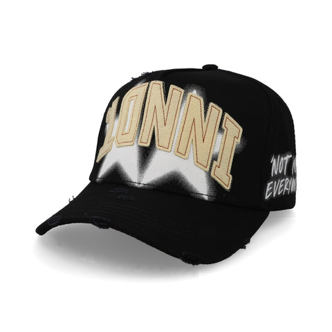 Gorra Innedit Golden All Star Negra Unitalla