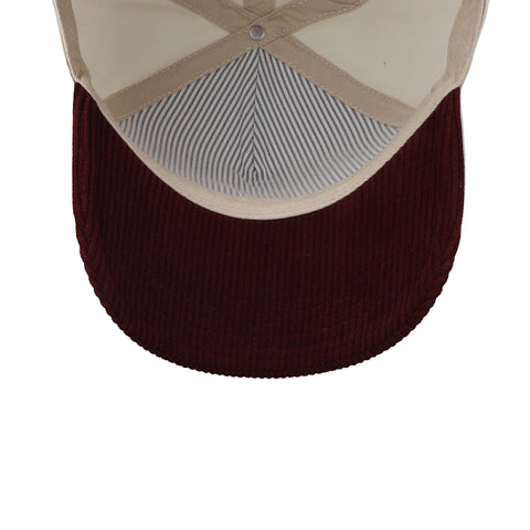 Gorra Kiblo Western Malbec Blanca Ajustable