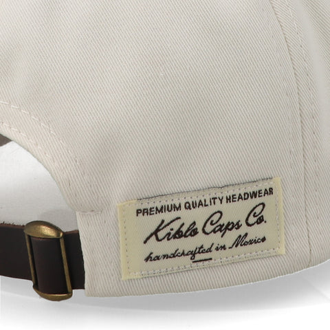 Gorra Kiblo Western Malbec Blanca Ajustable