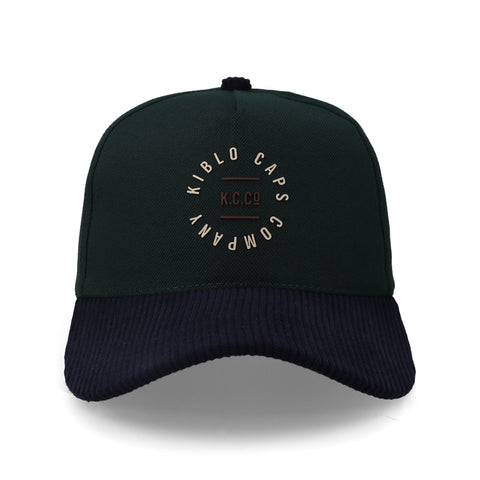 Gorra Kiblo Old Money Pine Verde Ajustable