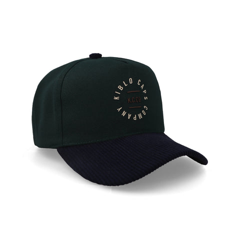 Gorra Kiblo Old Money Pine Verde Ajustable