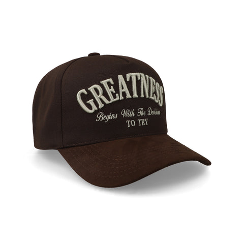 Gorra Kiblo Statement Greatness Café Ajustable