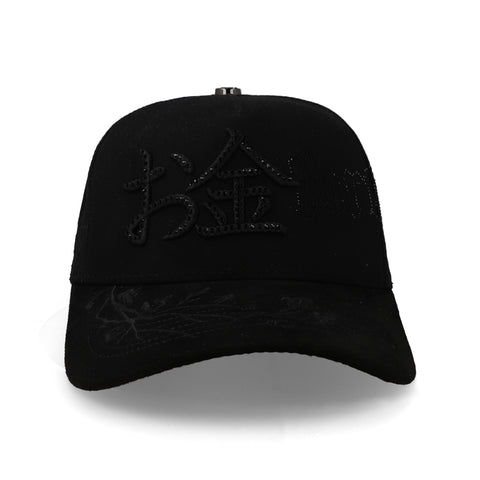 Gorra Mr Kash Fortune Full Negra Unitalla