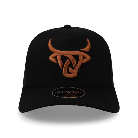 Gorra Lost Calf Lazo A-Frame LCAF0011 Negro Unitalla