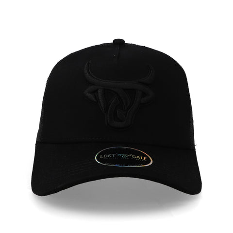 Gorra Lost Calf Cuervo A-Frame LCAF0057 Negro Unitalla
