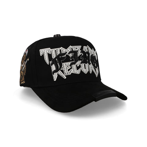Gorra Fino Tumbados Fino Record GF 016 Negro Unitalla