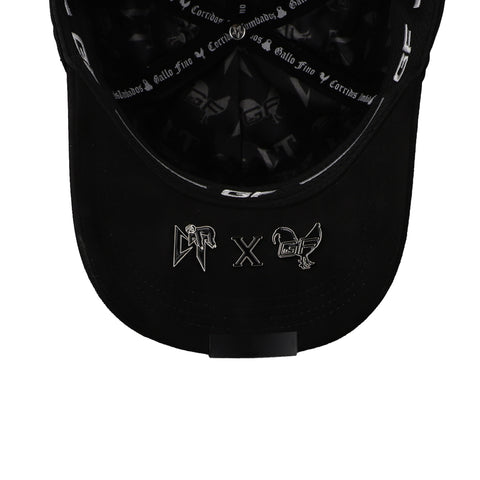 Gorra Fino Tumbados Fino Record GF 016 Negro Unitalla