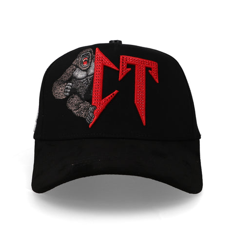 Gorra Fino Ct Kong GF 019 Negro Unitalla