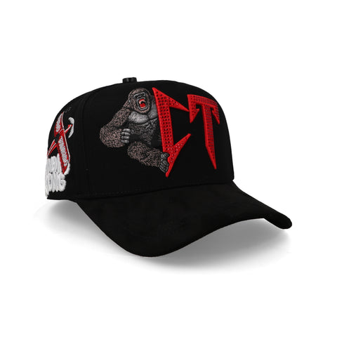 Gorra Fino Ct Kong GF 019 Negro Unitalla