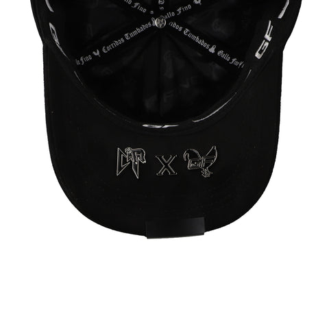 Gorra Fino Tumbados Racing GF 026 Negro Unitalla