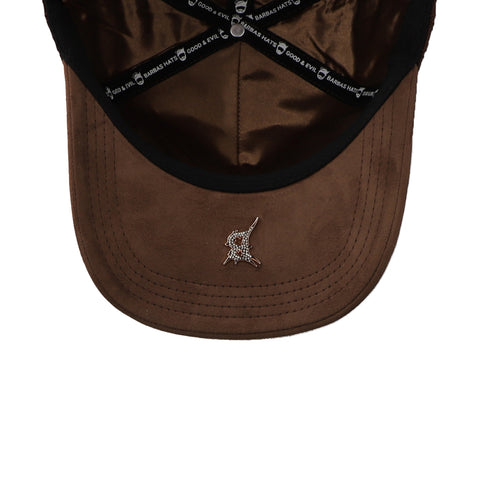Gorra Barbas Hats B Cross Beige Rosa