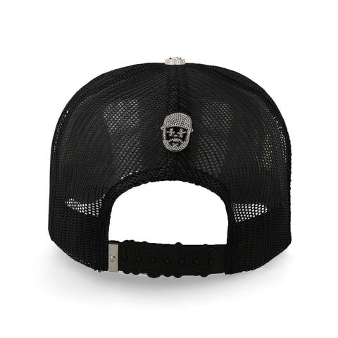 Gorra Barbas Rich Life Negra Unitalla