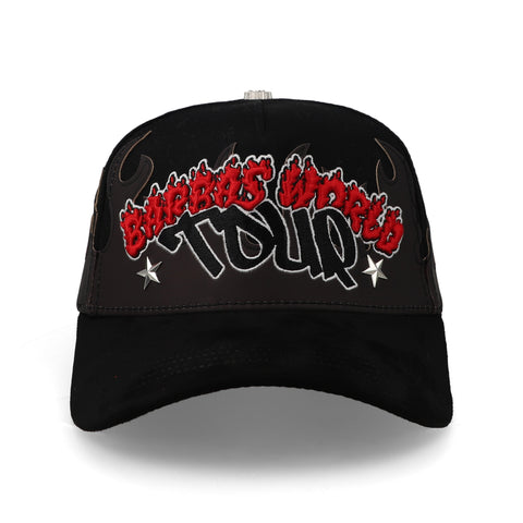 Gorra Barbas World Tour Negra Unitalla