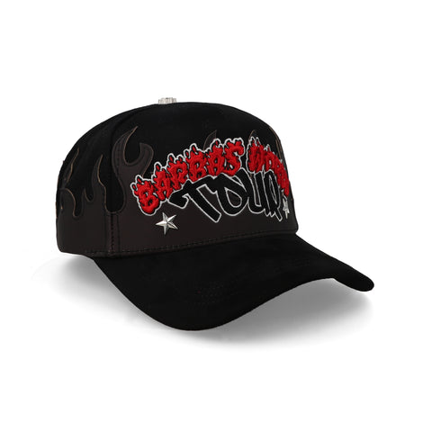 Gorra Barbas World Tour Negra Unitalla