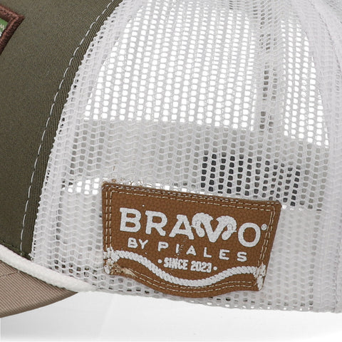 Gorra Piales Carnero Paisley Olivo Unitalla