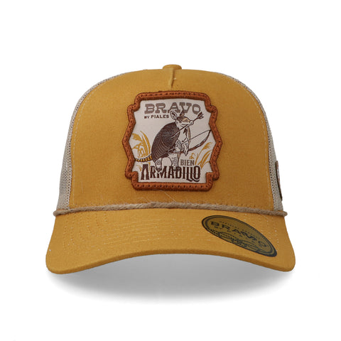 Gorra Piales Armadillo Mostaza Unitalla