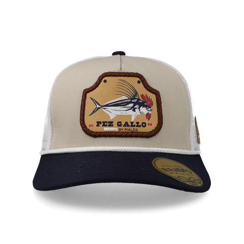 Gorra Piales Pez Gallo Khaki Unitalla