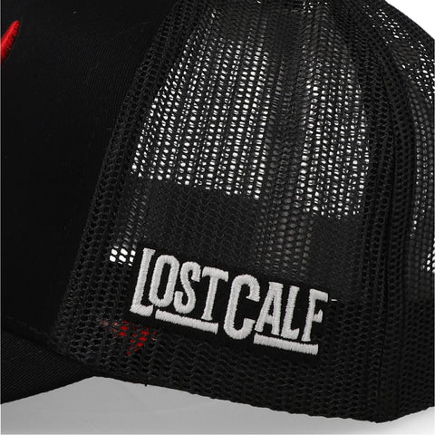 Gorra Lost Calf Mexicalf Negra Ajustable