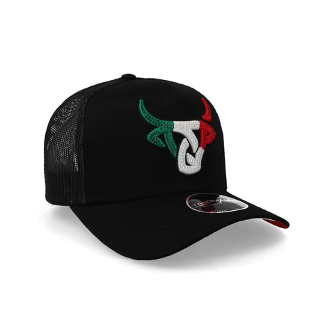 Gorra Lost Calf Mexicalf Jewel Negra Ajustable