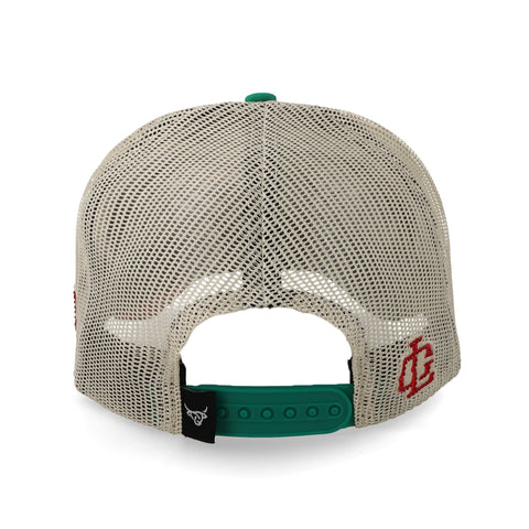 Gorra Lost Calf Mexicalf Jewel Caqui/Verde Ajustable