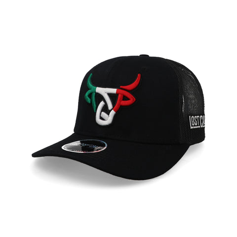 Gorra Lost Calf Mexicalf Negra Ajustable