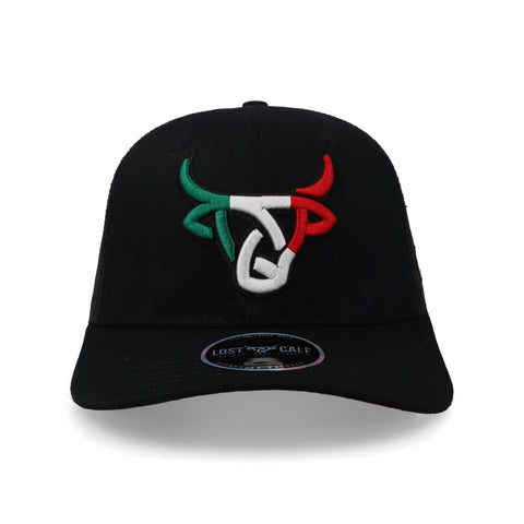Gorra Lost Calf Mexicalf Negra Ajustable