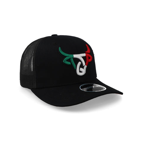 Gorra Lost Calf Mexicalf Negra Ajustable