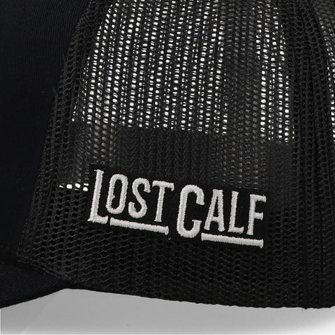 Gorra Lost Calf Mexicalf Negra Ajustable