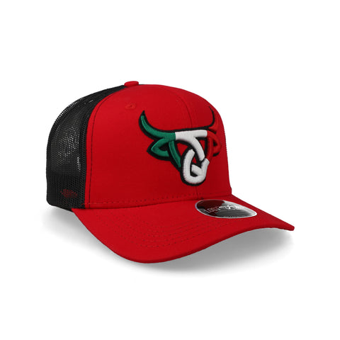 Gorra Lost Calf Mexicalf Rojo/Negro Ajustable