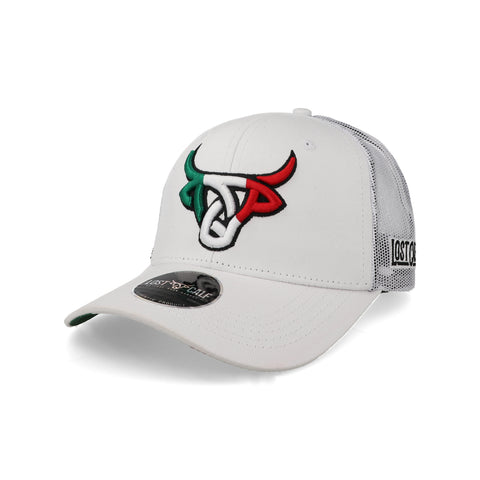 Gorra Lost Calf White Mexicalf Blanca Ajustable