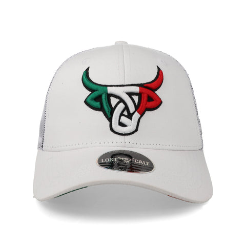 Gorra Lost Calf White Mexicalf Blanca Ajustable