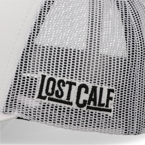 Gorra Lost Calf White Mexicalf Blanca Ajustable