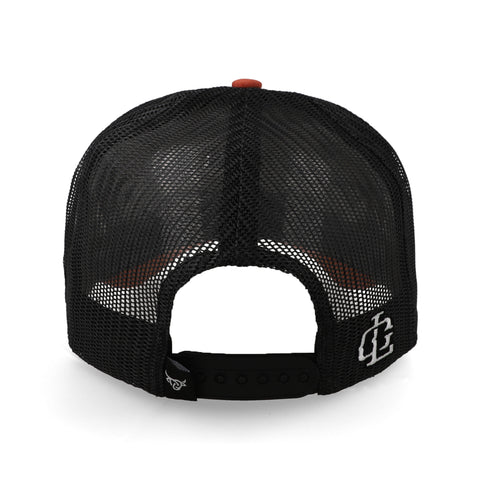 Gorra Lost Calf Dusthorn Negro/Naranja Ajustable