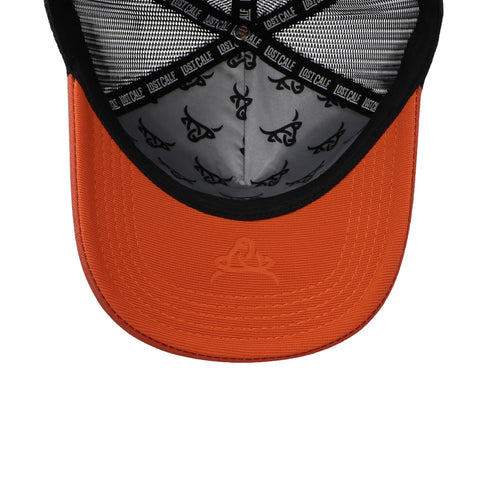 Gorra Lost Calf Dusthorn Negro/Naranja Ajustable