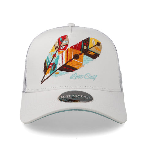 Gorra Lost Calf Tribe Blanca Ajustable