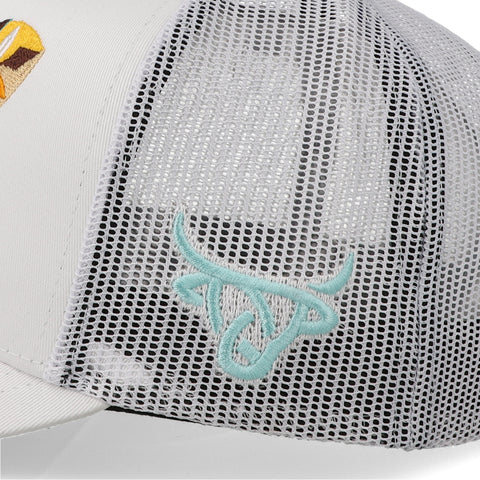 Gorra Lost Calf Tribe Blanca Ajustable