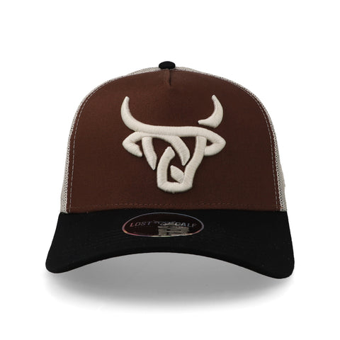 Gorra Lost Calf Beefmaster Café Ajustable