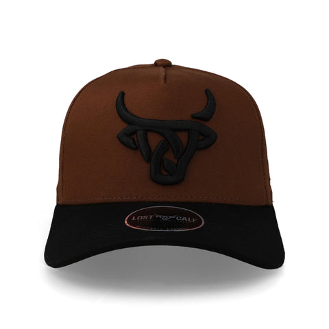Gorra Lost Calf Brown Swiss Café Ajustable