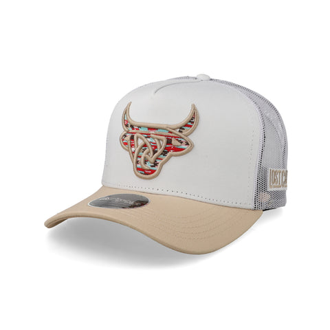Gorra Lost Calf Mixteca Blanca Ajustable