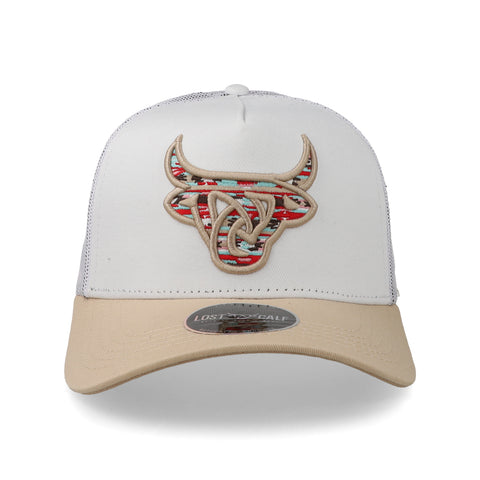 Gorra Lost Calf Mixteca Blanca Ajustable