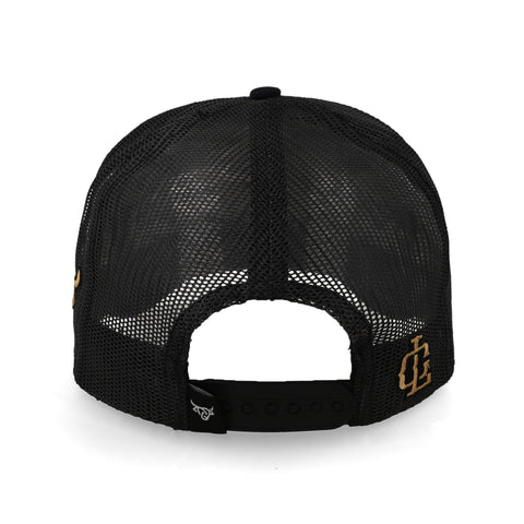 Gorra Lost Calf Branded Rope A-Frame Negro Unitalla